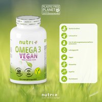 Nutri-Plus Omega 3 Vegan - mit EPA & DHA
