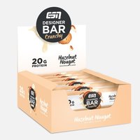 ESN Designer Bar Crunchy BOX 12 Riegel  Hazelnut Nougat