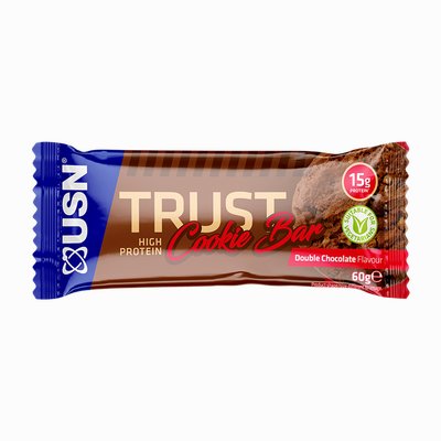 USN Trust Cookie Bar 60g Double Chocolate