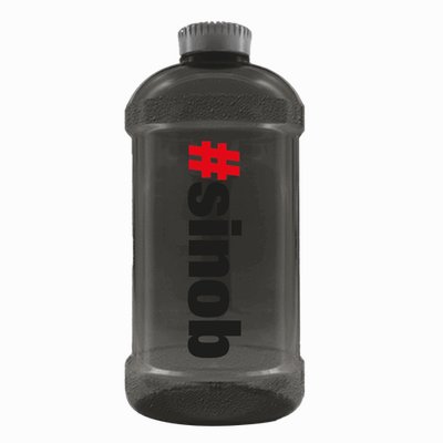 #Sinob Blackline Wasserflasche 2200ML SCHWARZ