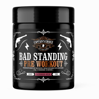 Captains Choice "Bad Standing" Pre-Workout