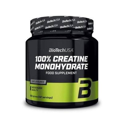 BiotechUSA 100% Creatine Monohydrate 500g