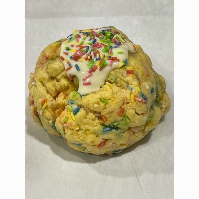 Cookie Factory XL Mucki Cookie 160-180g Shredded Vanilla Unicorn