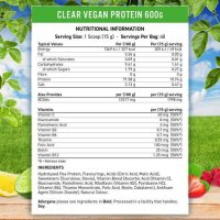 Applied Nutrition Clear Vegan Protein - 600 gr