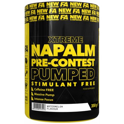 FA Xtreme Napalm Pre Contest Pumped Stimulant Free