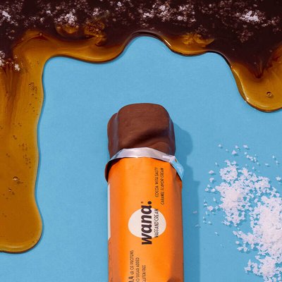 Wana Protein-Riegel Waffand Cream | 43g Schoko-Haselnuss und Salty-Caramel-Füllung