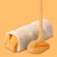 Wana Protein-Riegel Waffand Cream | 43g Weisse Schokolade mit Erdnussbutter-Füllung
