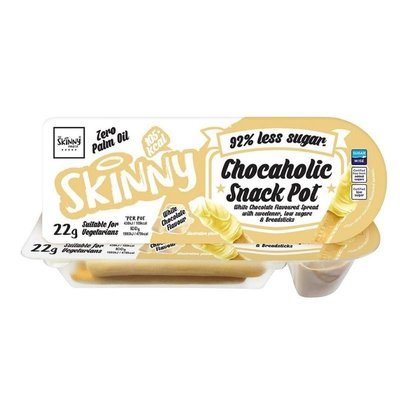 Skinny Foods  Chocaholic Snack Pot 22g | White Chocolate