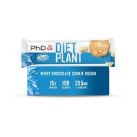 Phd Diet Plant Bar 55g White Chocolate Cookie Dough